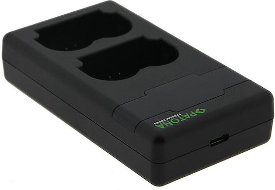 Patona Double Battery Charger Premium Twin Performance NP-W235 Compatible with Fujifilm