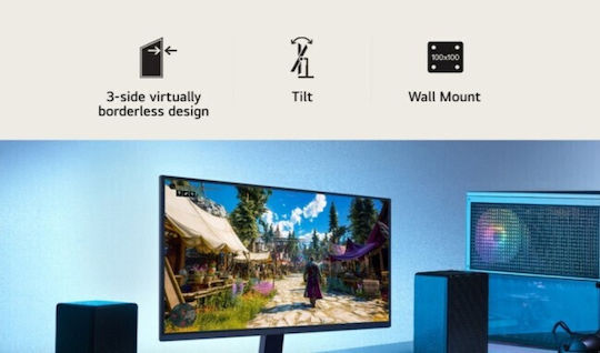 LG 25G523B-B.AEU IPS HDR Gaming Monitor 24.4" FHD 1920x1080 200Hz with Response Time 1ms GTG