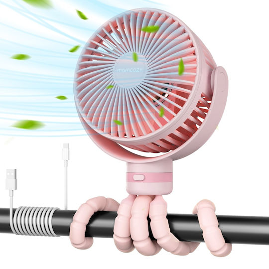 Momcozy USB Ventilator Rosa PF001-PK10BA-A