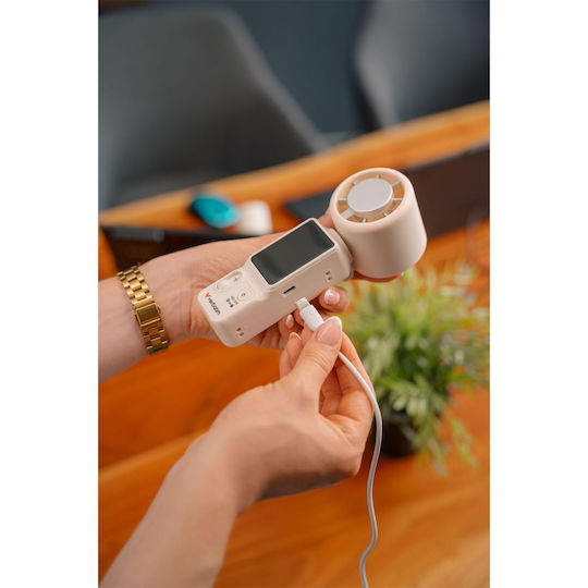 Verbatim Cool `n` Go Handheld USB Fan 10W White