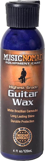 MusicNomad Wax Guitar Wax Highest Grade Brazilian Carnauba for Stringed Body