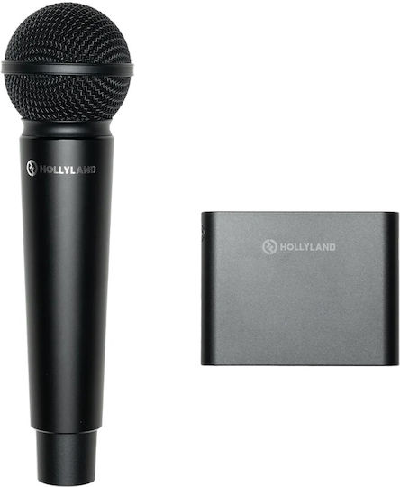 Hollyland Melo P1 Wireless Condenser Handheld, Shock Mounted Microphone for Vocals