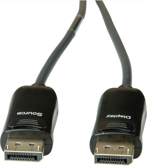 Roline Cable DisplayPort male - DisplayPort male 15m Black (14.01.3491-1)