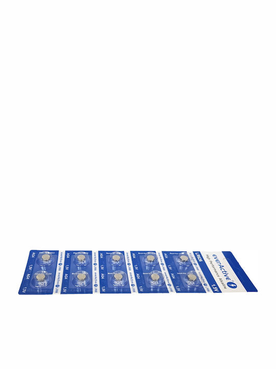 everActive Αλκαλικές Μπαταρίες Ρολογιών LR66 10τμχ