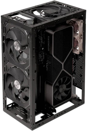 Ssupd Meshroom S V2 PCIe 5.0 Mini Tower Computer Case Black