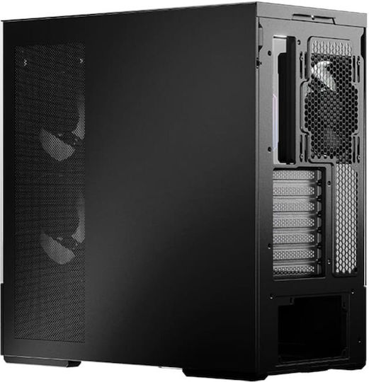 LC-Power Gaming 812B Onyx Vision Midi Tower Κουτί Υπολογιστή με Πλαϊνό Παράθυρο Μαύρο