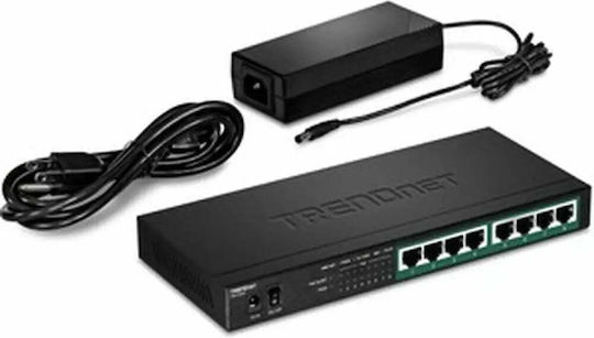 Trendnet TPE-TG83 Неуправляем L2 PoE+ Switch с 8 Портове Гигабитови (1Gbps) Ethernet