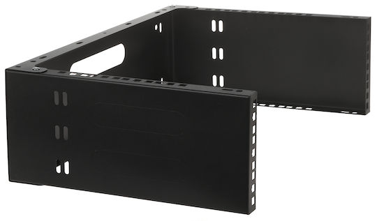 Wall Mount Device Rack 19 Inch 3U 330mm Black Neku