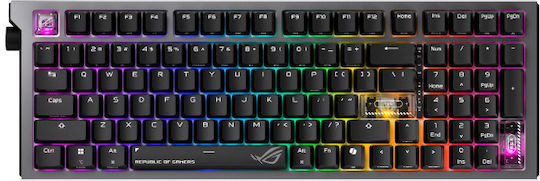 Asus ROG Strix Morph 96 Wireless Gaming Mechanical Keyboard with ROG NX V2 Switches and RGB Lighting (English US)