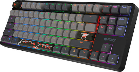 Fury Kanabo K6 Gaming Keyboard Tenkeyless with Magnetic Switches and RGB Lighting (English US)