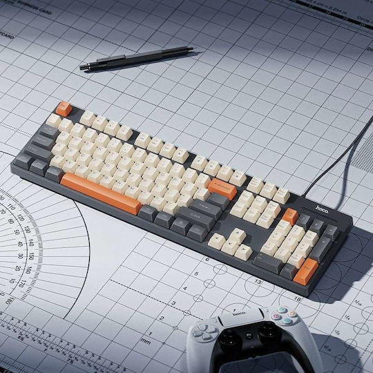 Hoco GM61 Gaming Keyboard with Illuminated Keys (English US) Gray