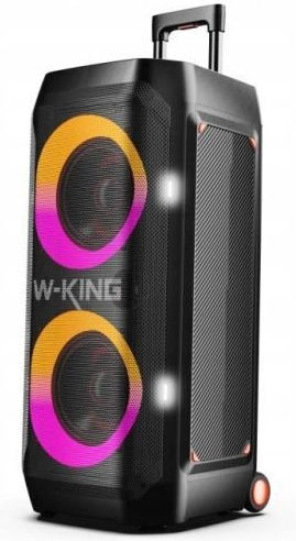 W-King Speaker T12-BLK Black