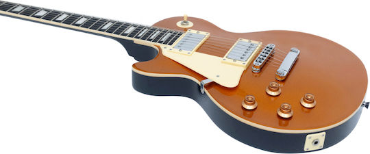 Eko Electric Guitar for Left-handed Single cut Gold