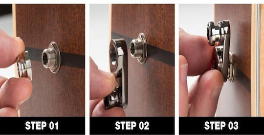 MusicNomad Endpins Acousti-Lok Strap Lock Adapter 1 Piece for Electric / Acoustic Guitar in Black Color