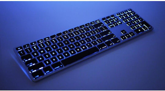 Matias FK418BTLSB-UK Wireless Bluetooth Keyboard Only English UK Silver