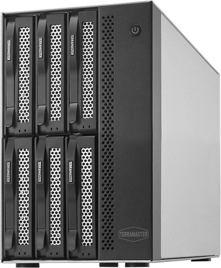 TerraMaster Case for 6 Hard Drives SATA III with Connection USB 3.2