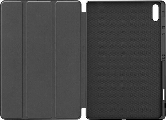 Techsuit Flex Trifold Stifthalter Samsung Galaxy Tab S11 Ultra Tab S12 Ultra Grau
