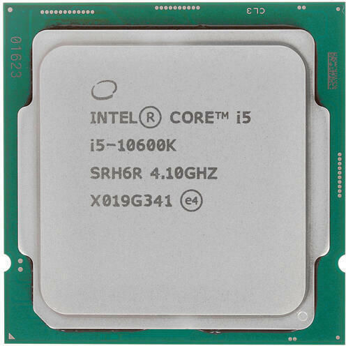Intel Core i5-10600K 4.1GHz Επεξεργαστής 6 Πυρήνων για Socket 1200 Tray