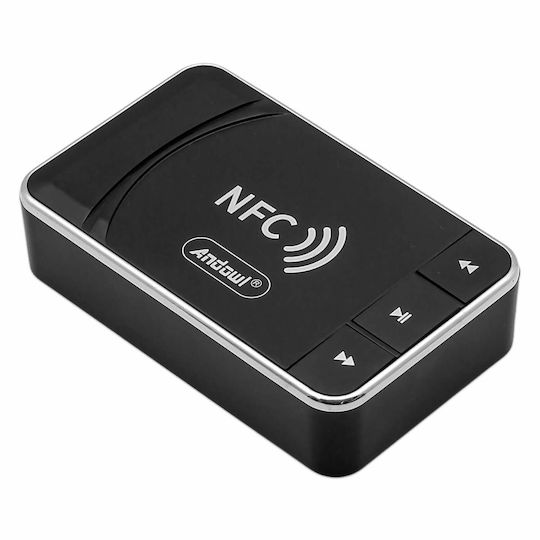 Music Audio Bluetooth NFC Audio Transmitter Andowl Q-nf39 Black