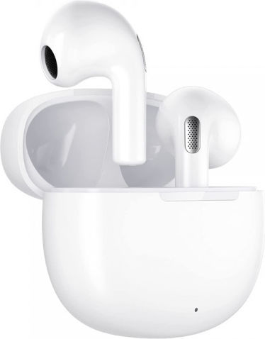 QCY AilyPods T20 Earbud Bluetooth Handsfree Earphones with Sweat Resistance and Charging Case White