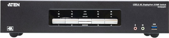 Aten CS1924ATC Comutator KVM și de Date cu USB 3.0 / DisplayPort
