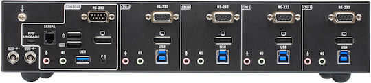 Aten CS1924ATC Comutator KVM și de Date cu USB 3.0 / DisplayPort