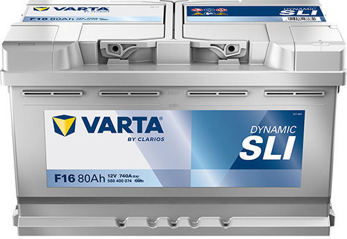 Varta Baterie Auto Blue Dynamic F16 cu Capacitate 80Ah și CCA 740A