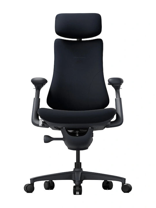 LiberNovo Omni Office Chair with Adjustable Arms Black LiberNovo Omni Office Chair with Adjustable Arms Black