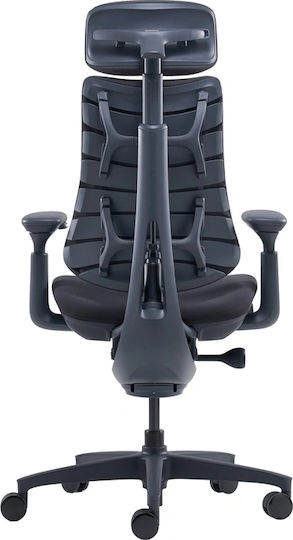 LiberNovo Omni Office Chair with Adjustable Arms Black