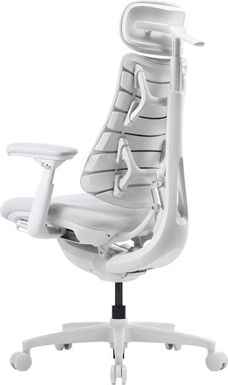 LiberNovo Omni Gen Office Chair with Adjustable Arms White