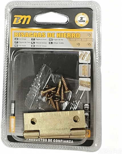 Cabinet Hinge Flat 2" Set 12 Packs 2 Pieces 205787 Tr288184