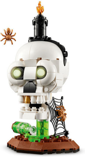LEGO Конструктори Halloween Skull Candle за 9+ Години 204бр