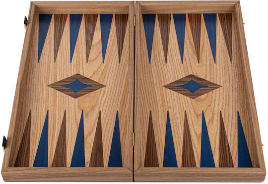 Manopoulos Handmade Wooden Backgammon 48x48cm