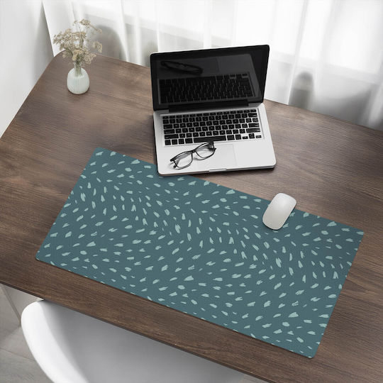 Mouse Pad Gaming Antiderapant Cu Puncte Abstracte 90x45 Cm