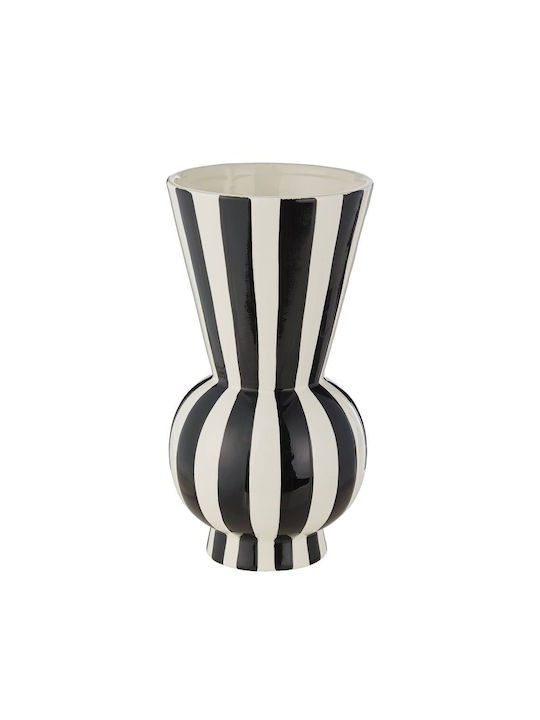 Butlers Dekorative Keramikvase Lydia Weiß Y29cm