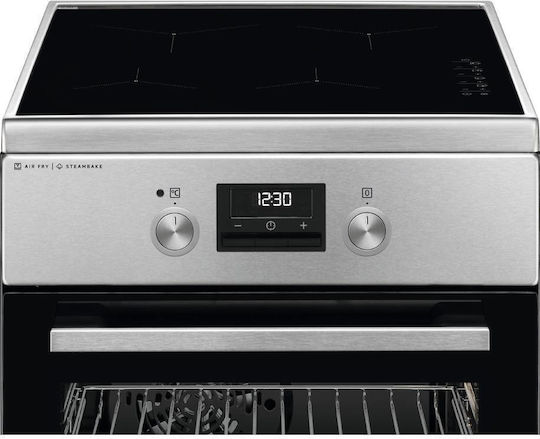 AEG Herd 58l mit Induktiv Kochfeld Π50cm Inox