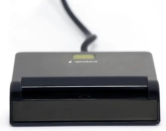 Gembird Usb Proffessional Smart Card Reader Black