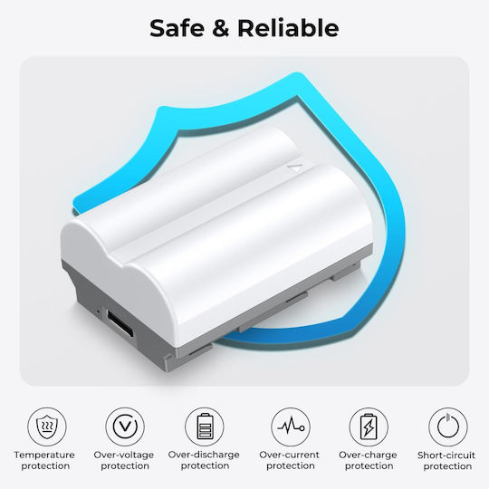 K&F Concept 2er Pack 2400mAh NP-W235 Kamera-Batterien