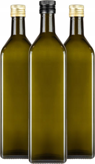 Bimberek Δοχείο Λαδιού Γυάλινο με Ροή 1000ml