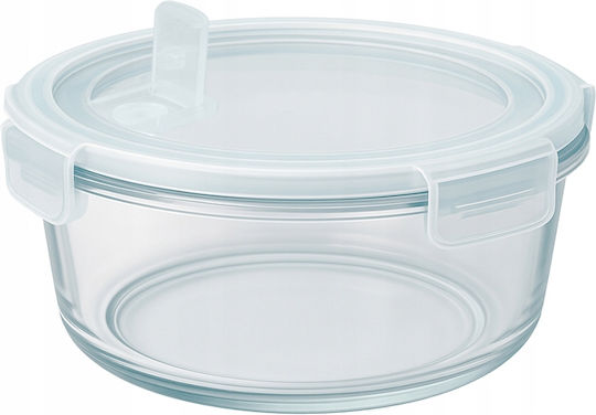Bimberek Glas-Mittagsbox Weiß 620ml