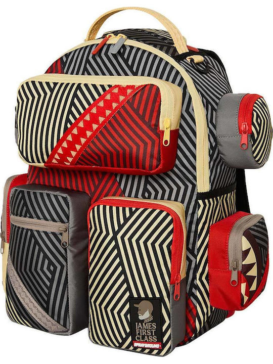Sprayground Ученическа Раница За Гимназия James First Class Trooper 29 x 15 x 45 см