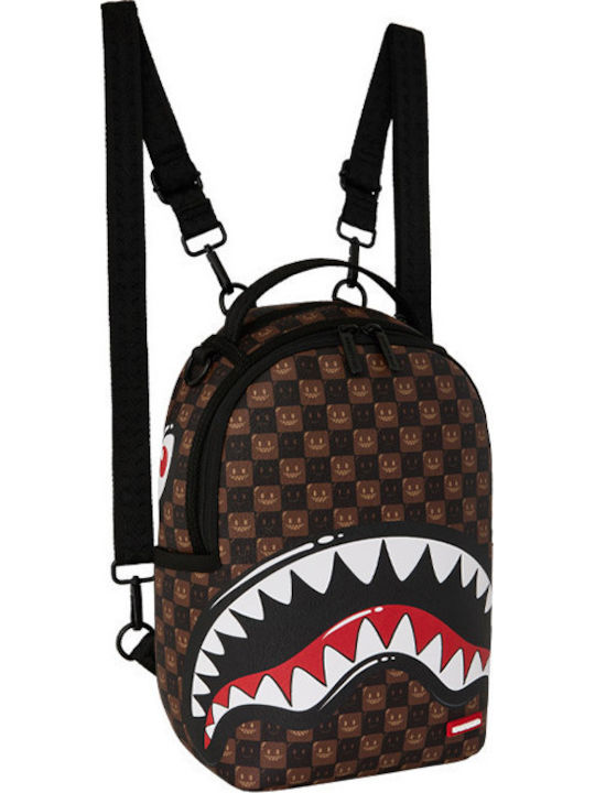 Sprayground School Backpack Junior High - High School Sharks In Paris Grin Grind Mini 24 x 13 x 37cm