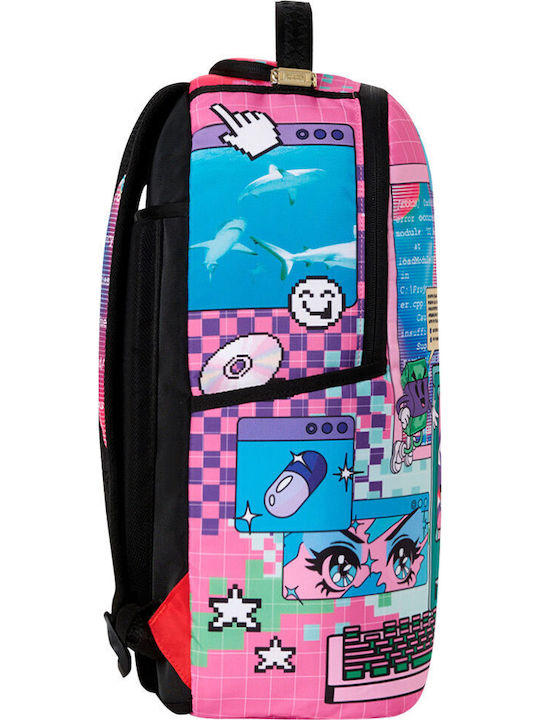 Sprayground Y2k Shark Schulranzen Rucksack für Junior High-High School mit Flaschenhalter Y2K Shark 29 x 15 x 45,7cm