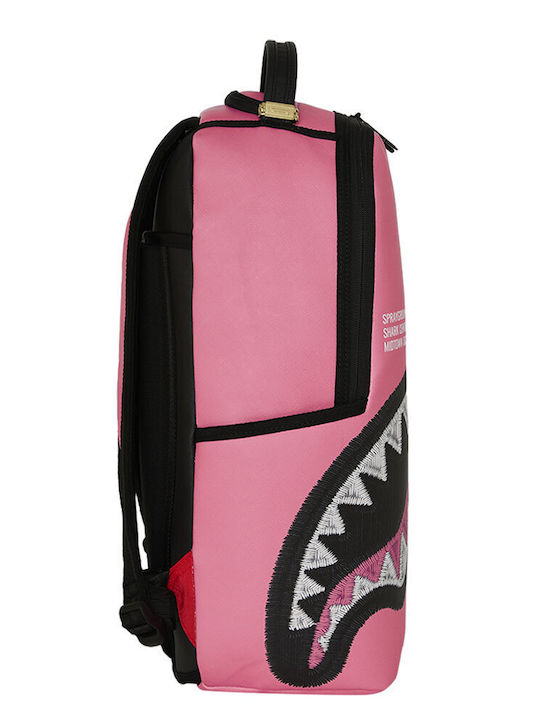 Sprayground Shark Central Schulranzen Rucksack für Junior High-High School Rosa Stickerei 29 x 15 x 45,7cm 2026