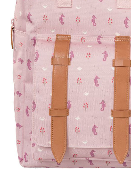 Fresk Seahorse School Backpack Pink Fresk Seahorse School Backpack Pink