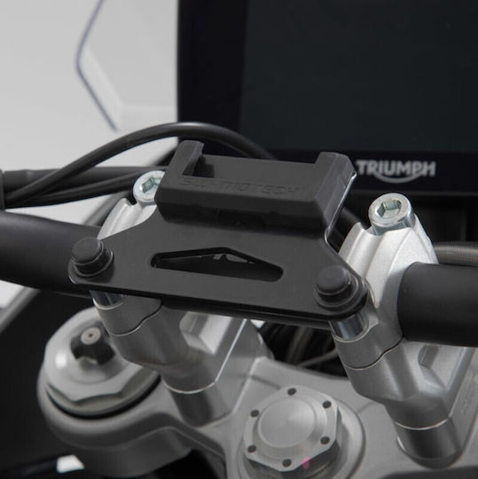 GPS Mount Sw-Motech Quick-Lock on the Handlebar Clamp Triumph Tiger 900 GT Rally Pro