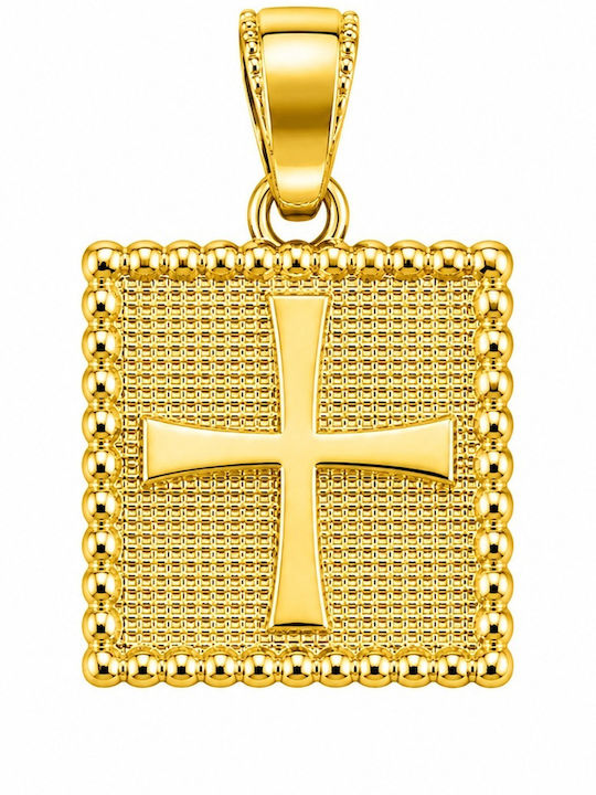 Senzio Belibasakis Charm Talisman Konstantin mit Steinen aus 9K Gold