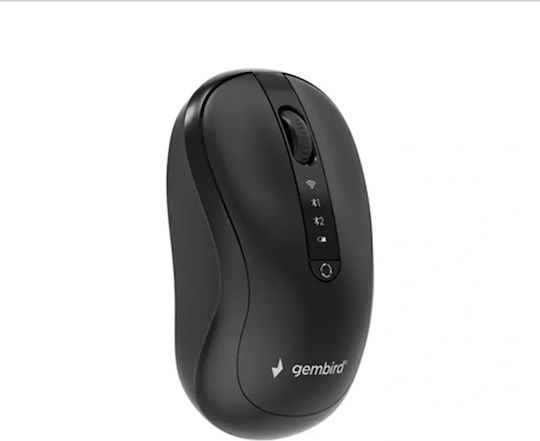 Gembird MUSW2-4B-01 Безжична Ергономична Bluetooth Мишка Черна