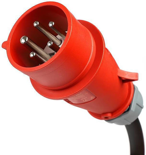 Electric Car Charging Cable Red Three-phase 11kw 16a Type 2 Electric Car 11kw 16a Three-phase Adapters