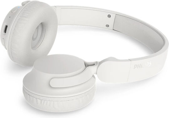 Philips TAH4500WT/00 Wireless Bluetooth On Ear Headphones with 70 Hours Playing Time and Quick Charge White